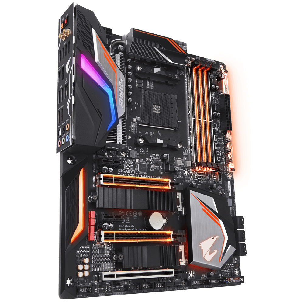 The GIGABYTE X470 Gaming 7 Wi-Fi Motherboard Review: The AM4 Aorus